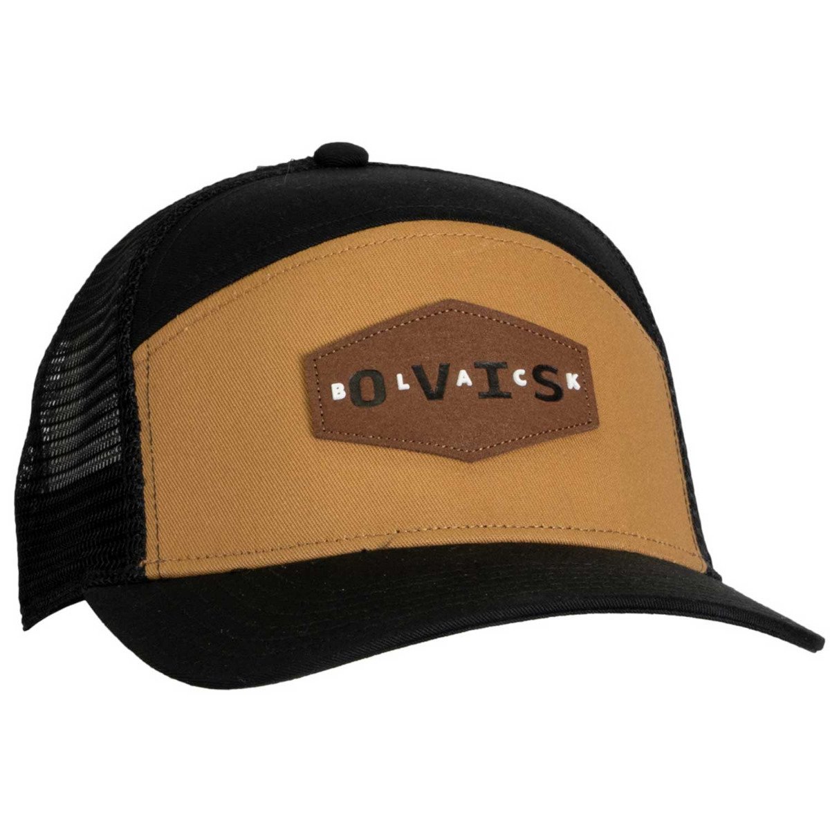 BlackOvis Fillmore Leather Patch Hat