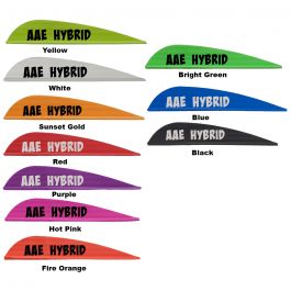 AAE Hybrid Vane 2.0 Bright Green 100 Pack 