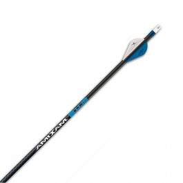 Carbon Express Maxima Blu RZ 350 6-Pack Arrows w/blazer vanes and inserts 1/2DZ 