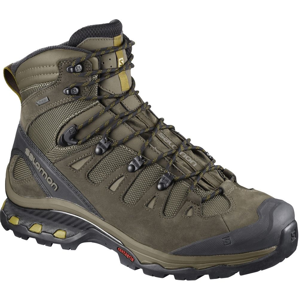 Salomon Quest 4D 3 GTX Outdoor Boots - Hunting, Hiking, Trail Running, Backpacking, Trekking - Black Ovis - Free Shipping!