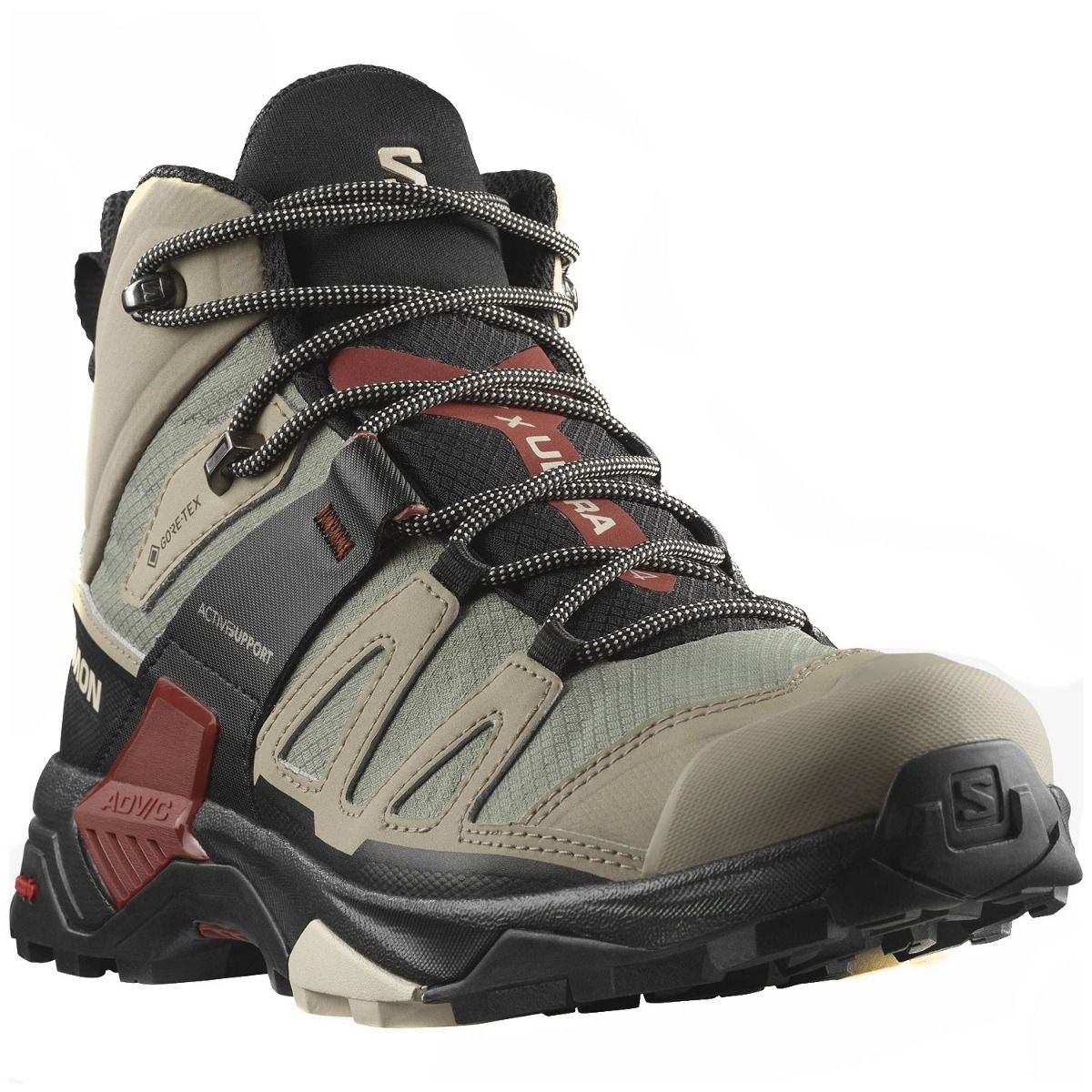Salomon X Ultra Mid Gore-Tex Wide Hiking Boots