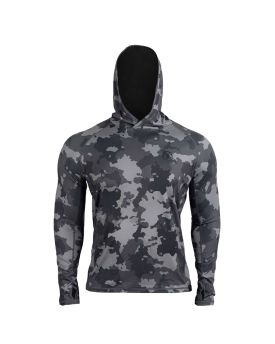 Black Ovis Tuscarora Merino 200 Pullover Hoodie