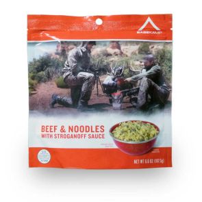 BaseKamp Beef Stroganoff Freeze Dried Meal