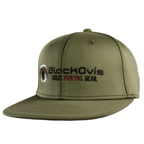 BlackOvis Performance Snapback Hat - Olive