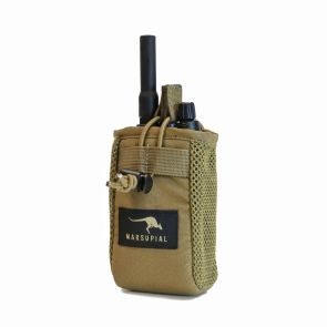 Marsupial Gear Small Radio Pouch - Coyote Brown - 1