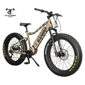Rambo 1000W Xtreme Performance Front Suspension eBike Camo