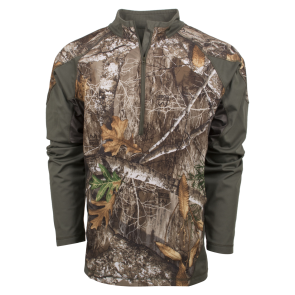 King's Camo XKG Hightop 1/4 Zip Pullover Realtree Edge