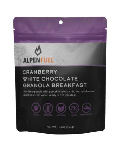 Alpen Fuel Cranberry White Chocolate Granola (Nut Free) Breakfast Meal