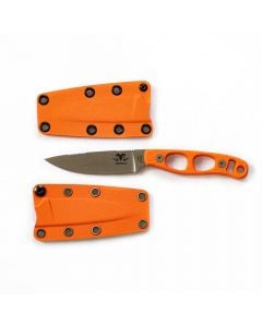 Argali Carbon Fixed Blade Knife - Sunset Orange