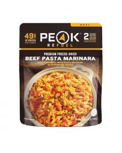 Peak Refuel Beef Pasta Marinara Meal Pouch 1