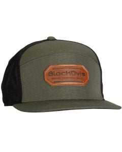 BlackOvis Drop Point Leather Patch Hat