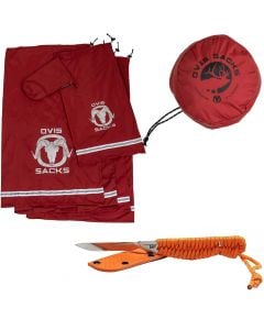 BlackOvis Ultralight Pro Elk Game Bag Kit