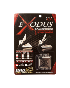 QAD Exodus Broadhead Replacement Blades Packaging