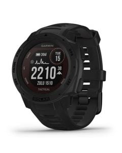 Garmin Instinct Solar Tactical Edition GPS Smartwatch - Black