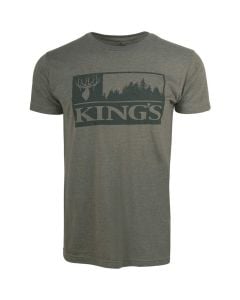 King's Camo Three Box Short Sleeve Shirt