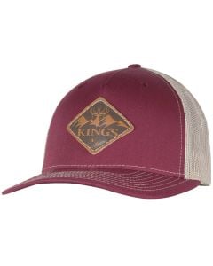 King's Camo Leather Patch Hat