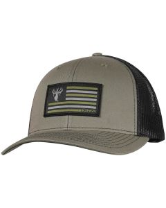 King's Camo Flag Patch Trucker Hat