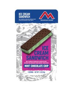 Mountain House Mint Chocolate Chip Ice Cream Sandwich - Front