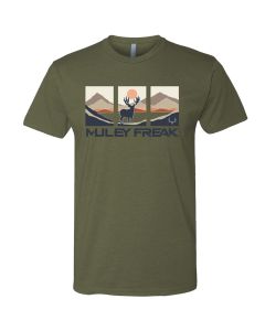 Muley Freak Canvas Short Sleeved T-Shirt
