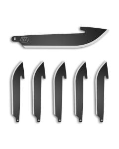Outdoor Edge 3-Inch Drop-Point Replacement Blades - 6 Pack