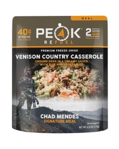 Peak Refuel Venison Country Casserole Chad Mendes Signature Meal Pouch