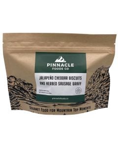 Pinnacle Foods Jalapeno Cheddar Biscuits and Herbed Sausage Gravy Freeze Dried Meal