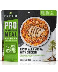 ReadyWise Outdoor Pasta Alla Vodka With Chicken Pro Meal