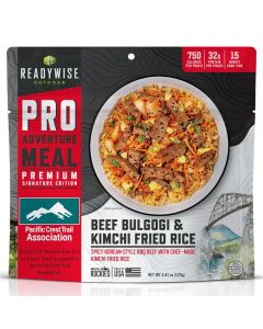 ReadyWise Outdoor Beef Bulgogi & Kimchi Fried Rice Pro Meal
