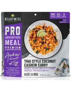 ReadyWise Outdoor Coconut Cashew Curry Pro Meal