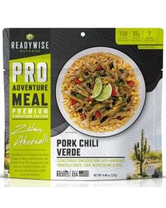 ReadyWise Outdoor Pork Chile Verde Pro Meal