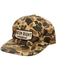 Rig 'Em Right Old School Camo Pinch Front Unstructured Hat