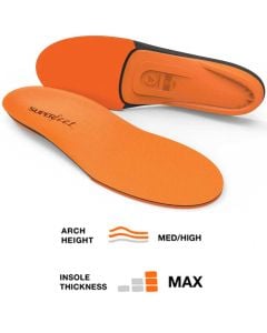 Superfeet All-Purpose High Impact Support Insoles (Orange)