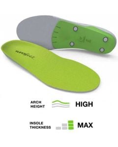 Superfeet All-Purpose Wide-Fit Support Insoles (WideGreen)