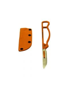Tyto 1.1 Cerakote Replacement Blade Knife - Orange - Front