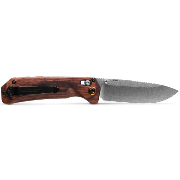 Benchmade 15062 Grizzly Creek Wood Folding Knife
