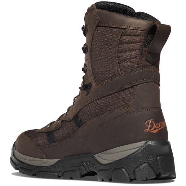 ダナー メンズ ハンティングブーツ Danner Men's Alsea 8'' Waterproof Field Hunting Boots - Brown Danner Alsea Insulated 400G Hunting Boots