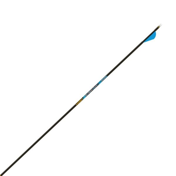 Gold Tip Kinetic Dozen Arrows-200 Spine 2" HP Vanes Black 