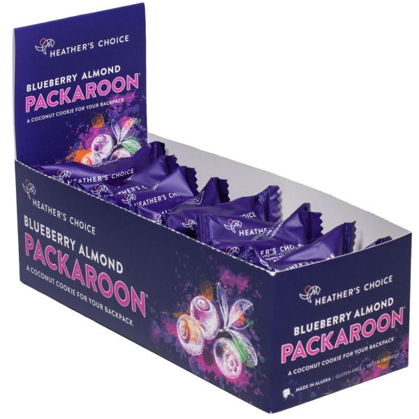 Heather's Choice Blueberry Almond Packaroons Ten Pack