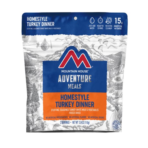 Mountain House Homestyle Turkey Dinner Casserole Adventure Meal