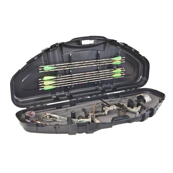 Plano SE Series Compact Bow Case Black Locking Hunting Archery Quiver 