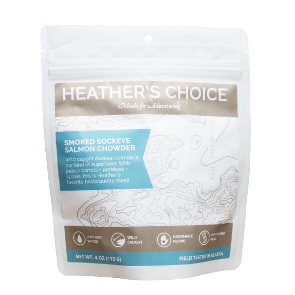 Heather's Choice Smoked Sockeye Salmon Chowder Dinner