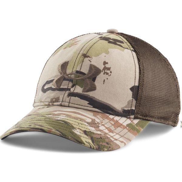 Under Armour Camo Ridge Reaper Stretch Fit Flex Real Tree Snap Hunting  Cap Hat