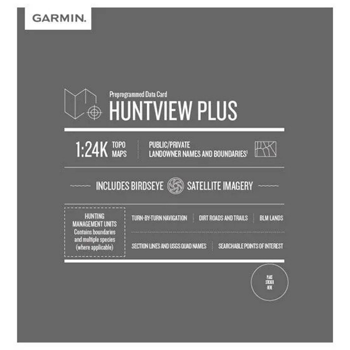 Garmin HuntView Plus Maps - 2022 Update