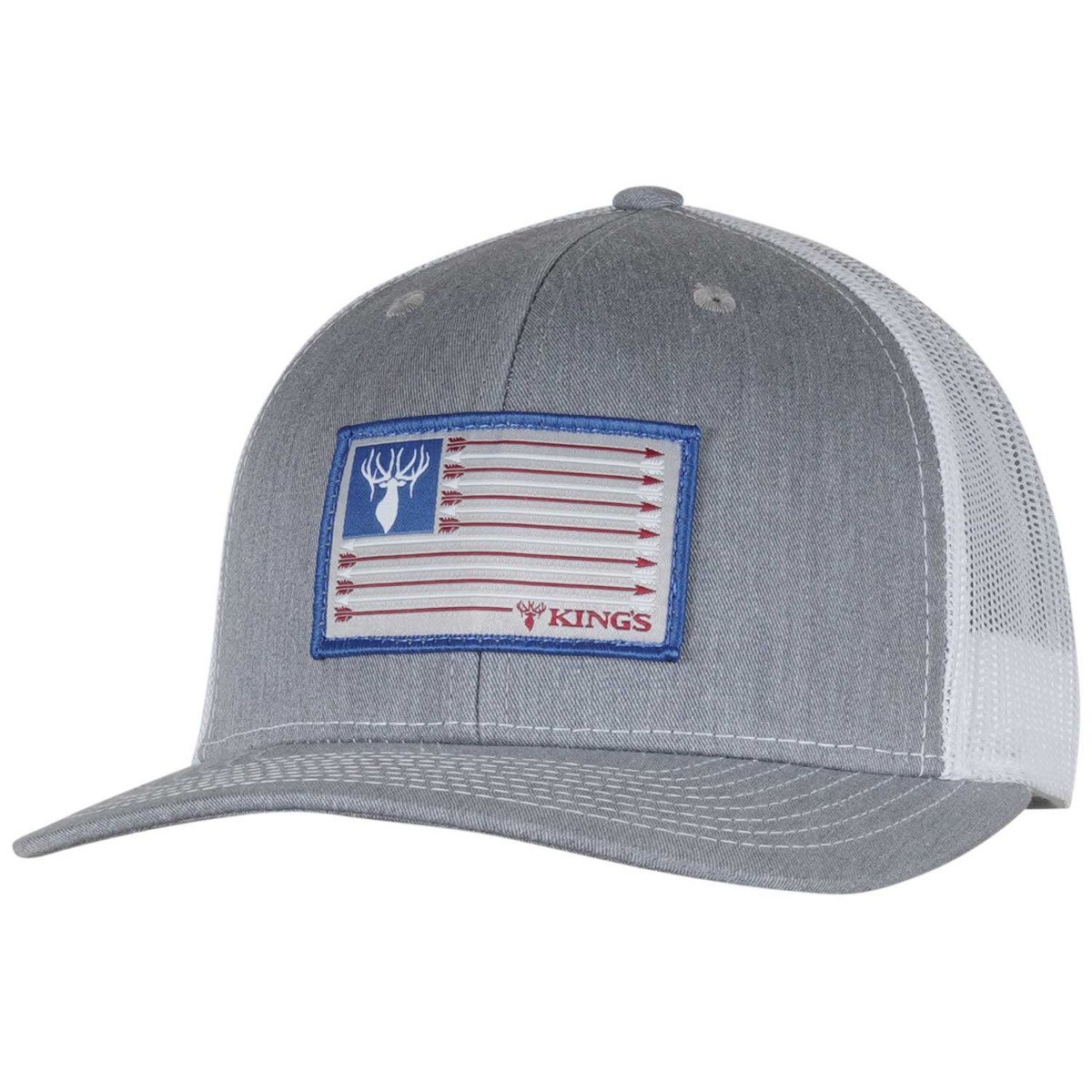 King's Camo Flag Logo Patch Hat