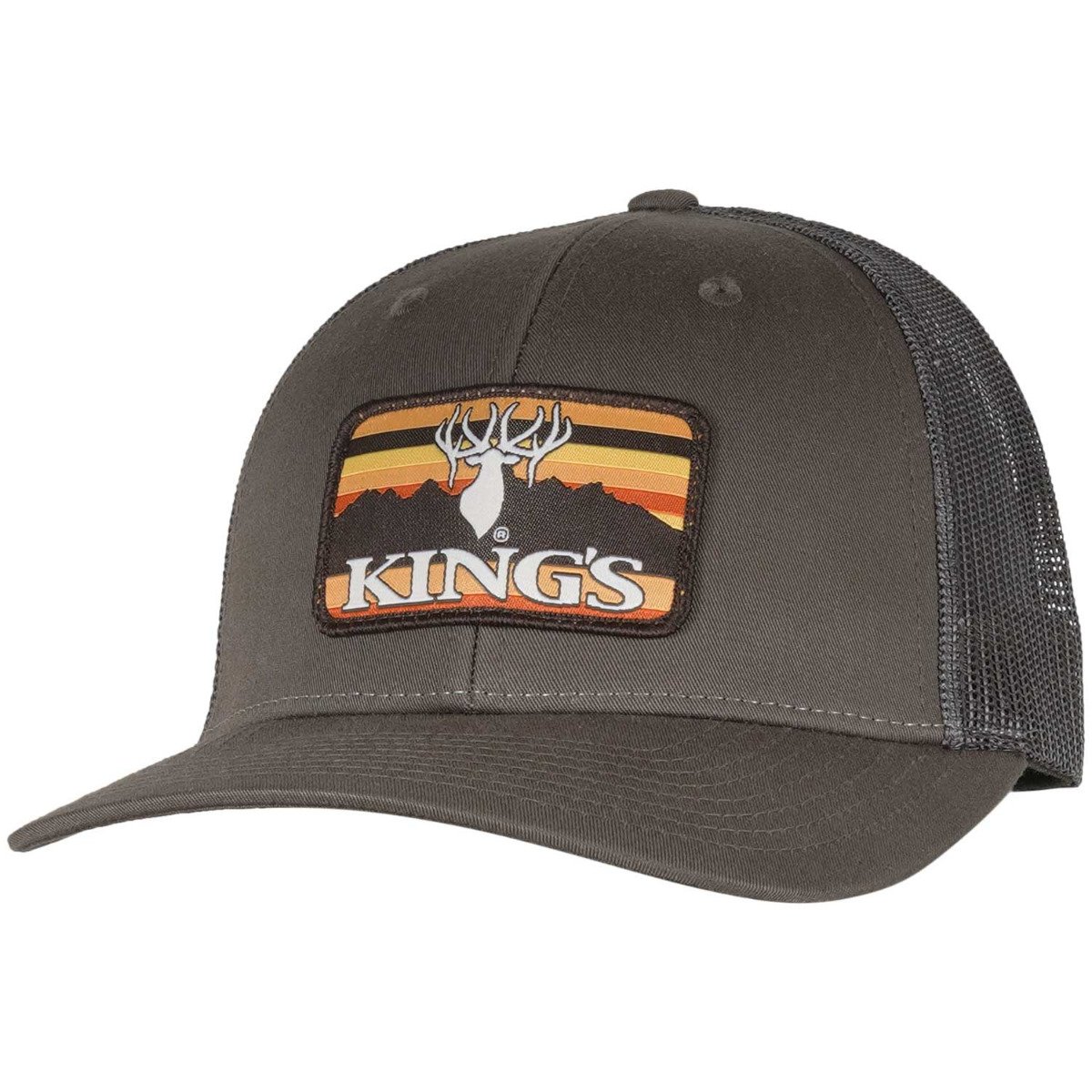 King's Camo Vista Patch Trucker Hat