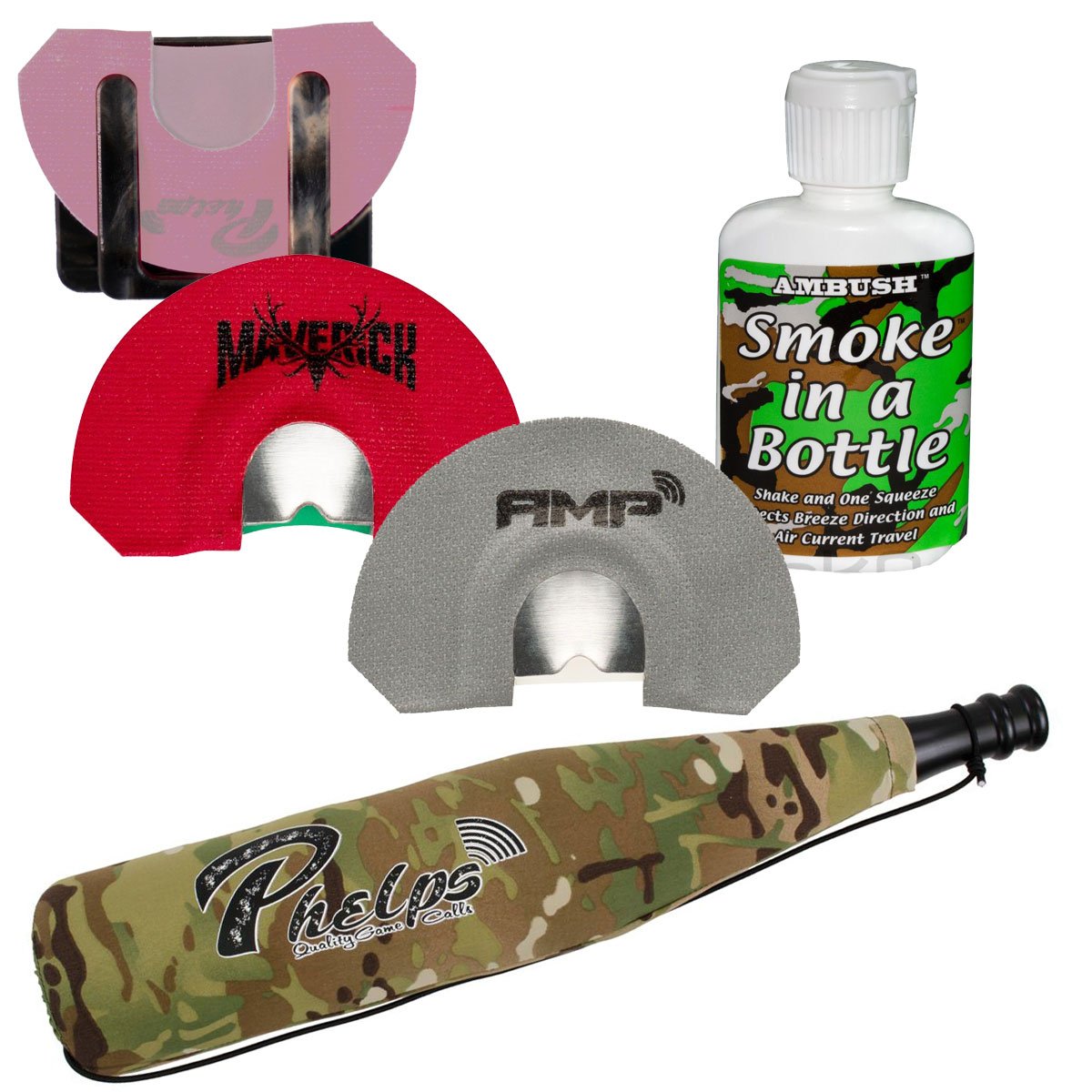 Phelps Game Calls Bare Essentials Elk Calling Kit with Tube