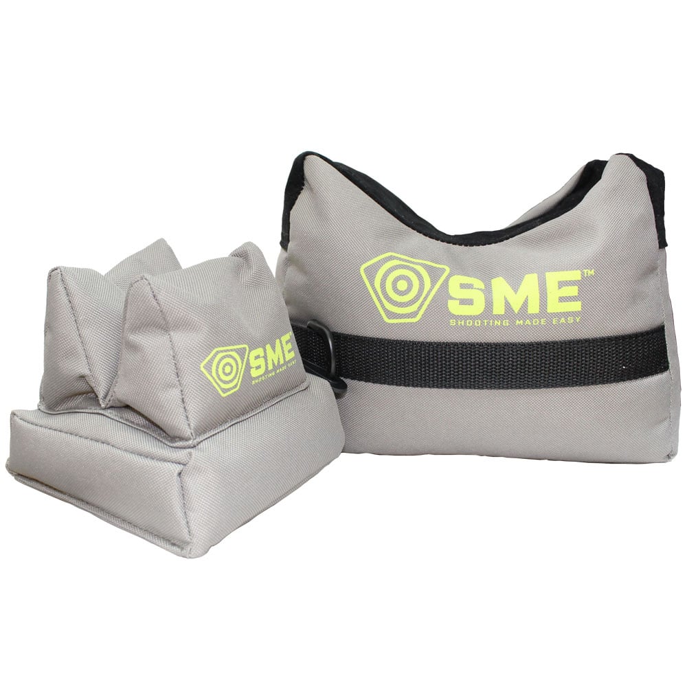SME Gun Rest Unfilled Front & Rear Shooting Bags