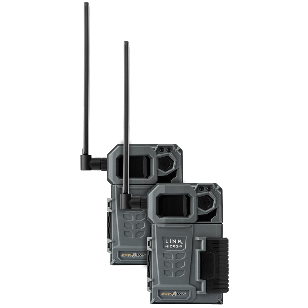SpyPoint Link Micro LTE 10MP Wireless Trail Camera Twin Pack