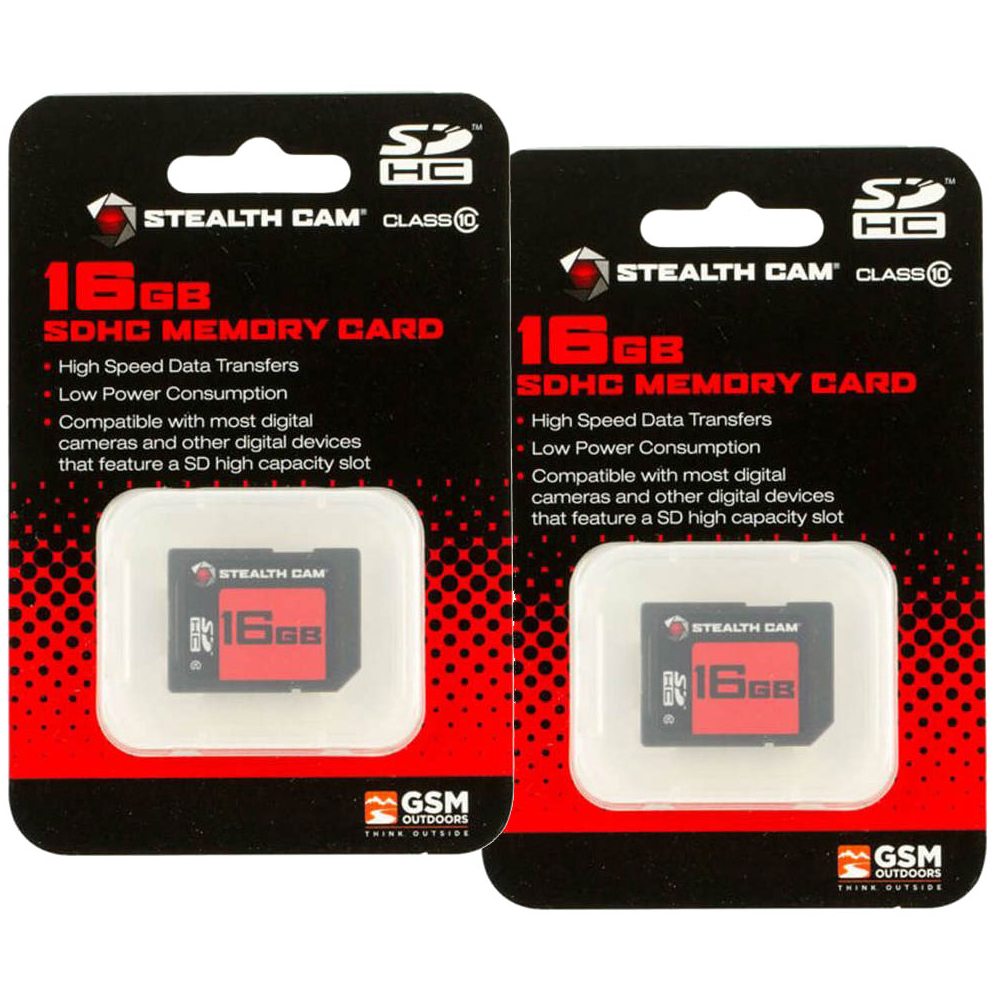 Stealth Cam 16GB SD Card 2 Pack