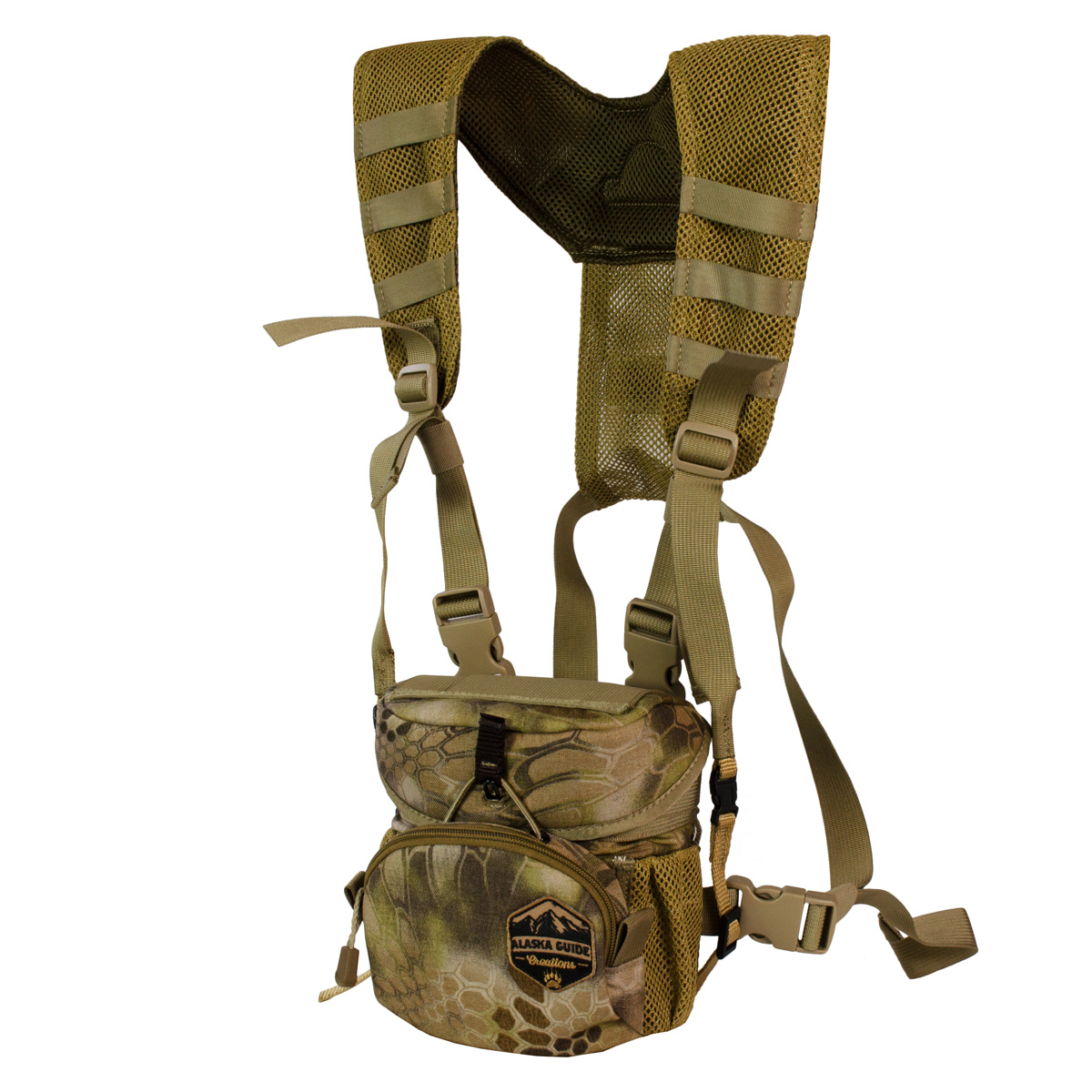 Alaska Guide Creations Hybrid Bino HarnessKryptek HighlanderOne Size